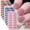 SKU00038-02, variant on 8 Sheets Nail Wraps Glitter Nail Polish Stickers 128 Pcs Nail Art Decals Strips Self-Adhesive Nail Art Decals Nail Strips for Women Girls DIY Nail Decorations