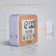 thumbnail image 5 of Reloj Despertador Digital Dcf, Termómetro, Higrómetro, Relojes De Mesa De Escritorio, 2 Alarmas Diarias, Función De Retroiluminación Automática Advancent HA024621-01, 5 of 5