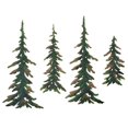 thumbnail image 2 of Japceit Metal Christmas Tree Wall Art, Wrought Iron Wall Hanging Decor for Holiday, Waterproof and Sun Resistant Outdoor Decoration, Entryway Background Wall Decor Piece, 2 of 7