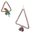 thumbnail image 4 of Parrots Perch, Hook Installation Playing Bird Swing Toy  For Parakeets 23cm, 4 of 8
