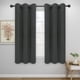 thumbnail image 1 of Cortinas opacas, fáciles de usar, con aislamiento térmico, gris oscuro, 42 x 63 cm, 1 of 8