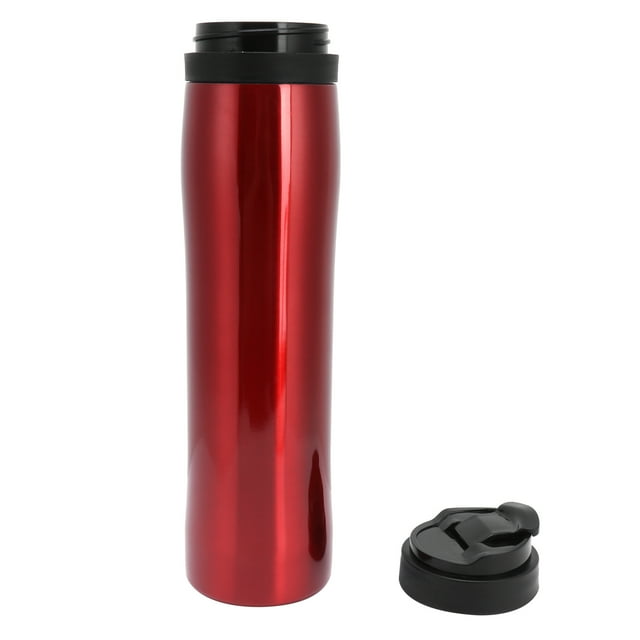 Tasse de Voyage Portable Machine à Café en Acier Inoxydable avec Filtre Bouteille de Thé Voyage Originalité Cadeau