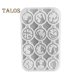 thumbnail image 1 of Earring Mold DIY Twelve Constellation Jewelry Mold Heat-resistant Silicone Mold for Earrings, 1 of 5