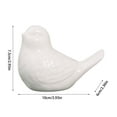 thumbnail image 3 of Cute Ceramic Birds Toilet Caps - Decorative Animal Covers for Toilet Screw Unique Bathroom Ornament to Enhance Your Décor and to Your Space, 3 of 5