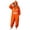 A157 Orange, variant on HOWPAY Adult Halloween Costumes Unisex Pumpkin Jumpsuit Plush Sleepwear Pajamas Holiday Party Stage Prop Role Play Costume For Adult Men Women Halloween Costumes L