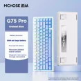 thumbnail image 1 of MCHOSE G75 Pro Teclado mecánico inalámbrico intercambio en caliente junta de tres modos teclado para juegos personalizado RGB e-sport PC Gamer Accesorios, 1 of 5