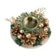 thumbnail image 2 of Adornos navideños, adornos para árboles de Navidad, regalos navideños, guirnalda de flores de imitación navideña, soporte para lámpara, decoración de madera, vidrio, flores secas, aromaterapia, decora, 2 of 6