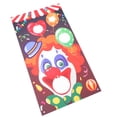 thumbnail image 3 of Halloween Circus Carnival Sandbag Game Flags Sandbag Game Flags Clown Throwing Hanging Flags Funny Outdoor Throwing Game with 1pc Random Color Sandbag, 3 of 7