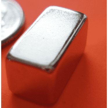 Rare Earth Magnets 1/2 in x 1/4 in x 1/4 in Neodymium Block NdFeB