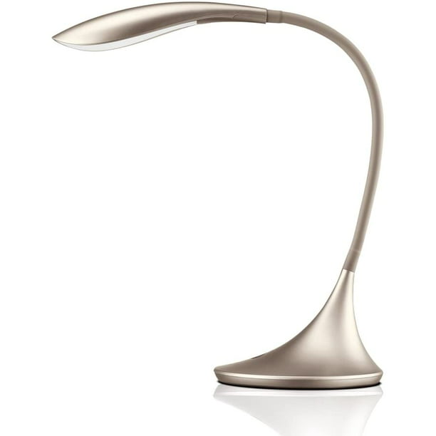 Led Desk Lamp With Touch Control Swing, Adjustable Table Lamp With Swing Arm
