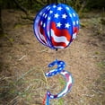 thumbnail image 3 of In the Breeze 11-inch USA Flag Hanging Ball Spinner, Wind Spinner, 2490, 3 of 5