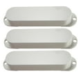 thumbnail image 7 of 3Pcs Electric Guitar Pickup Covers Single for ST Sq Guitar Parts White, 7 of 7