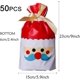 thumbnail image 2 of 50 bolsas de regalo para fiesta de Navidad, regalos de dulces o envoltorios de regalo, bolsas de regalo para fiesta de Navidad, 2 of 5