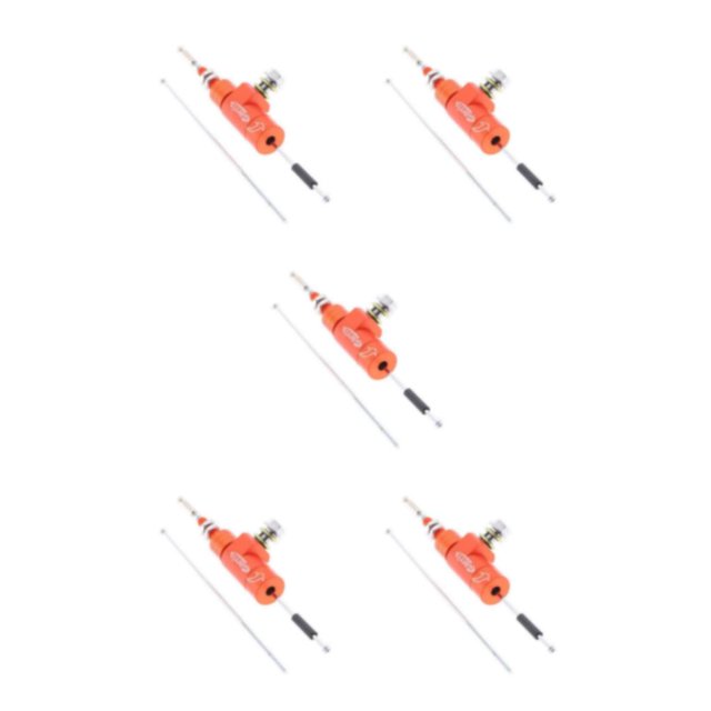 Bomba de freno de cilindro de embrague hidráulico Riwesomey Naranja M10x1.25mm Type2 NO2