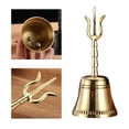 thumbnail image 3 of Campana de meditación CUTICAT budista tibetano oro, 3 of 8