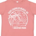thumbnail image 4 of Inktastic Summer Vacation Mode Cape Charles Beach Virginia Boys or Girls Toddler T-Shirt, 4 of 5