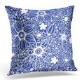thumbnail image 1 of BSDHOME Modern Floral Pattern Fills Vintage Pillows case 18x18 Inches Home Decor Sofa Cushion Cover, 1 of 1