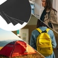 thumbnail image 5 of Unique Bargains 4Pcs Waterproof Tent Self-Adhesive Repair Patches for Outdoors Polyester Fiber Nylon Bright Black, 5 of 5