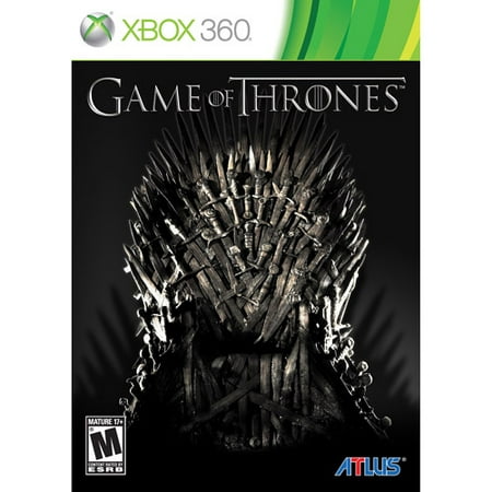 game of thrones - xbox 360 (Best Anime Games For Xbox 360)