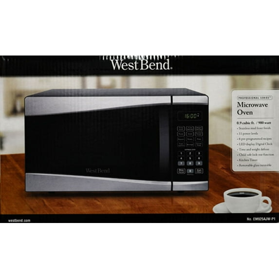 West Bend Wb 0.9 Microwave Stainless