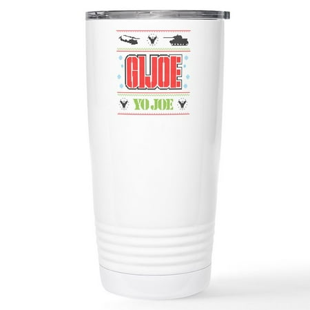 

CafePress - Gi Joe Ugly Chris 16 Oz Stainless Steel Travel Mug - Stainless Steel Travel Mug Insulated 20 oz. Coffee Tumbler