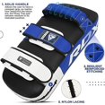 thumbnail image 3 of RDX Kick Shield for Kickboxing, Strike pad, Kicking pad, Strike Shield, Muay Thai Boxing, MMA Training Blue (One Pad Only), 3 of 7