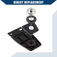 thumbnail image 4 of Bisagra de vidrio Unique Bargains para puerta trasera Jeep Wrangler 1987-1995 1997-2006 Negro, 4 of 7