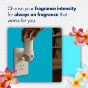 Glade PlugIns Scented Oil 5 Refills, Air Freshener, Aqua Waves, Essential Oil Infused Wall Plug In, 3.35 FL oz, 5 Refills