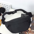 thumbnail image 4 of Bolsa de pecho para mujer de viaje informal Color sólido Simple para viajes Deportes (Negro) Likrtyny Para Estrenar, 4 of 9