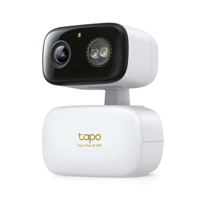 Cámara de Seguridad Tapo HybridCam 360 5MP Pan/Tilt para Interior/Exterior