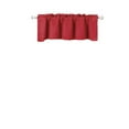 thumbnail image 2 of TVLO burgundy blackout thermal valance for short window curtain with rod pocket for kitchen bathroom home decor 54" x 18" inch 1 valance, 2 of 5