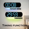 thumbnail image 3 of Sakerplus Clock, Sakerplus Multi Functional LED Display Clock,Upgraded Digital Wall Clock Large Display,Digital Clock with Date and Day of Week,Wall Clock Digital, Wall Digital Clock, 3 of 7