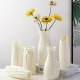 thumbnail image 2 of PEIBang Unbreakable Vase for Flowers,White Plastic Vase,Modern Minimalist Decorative Vase for Wedding Home Decoration,Table Centerpiece, 2 of 8