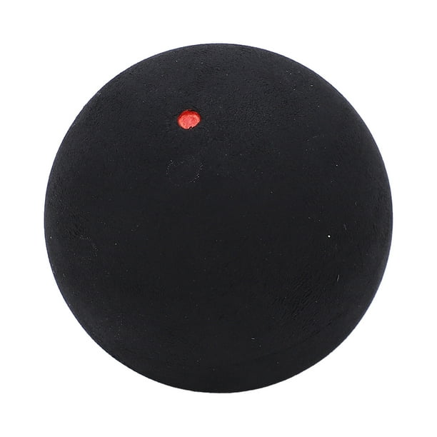 Pelotas de squash de un solo punto de 37 mm Pelotas de squash de goma para entrenamiento de competición para principiantes Un solo punto rojo (gran elasticidad)