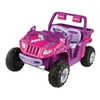 Mattel CCG93 Fisher-price Power Wheels Toys Arctic Cat 1000 Pink, 12V