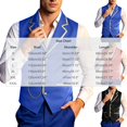 thumbnail image 3 of LEKWK Mens Victorian Vest Vintage Prince Costume Renaissance Gothic Gold Trim Chain Waistcoat Costume Cosplay Halloween Themed Party Fancy Dress, 3 of 9