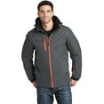 thumbnail image 1 of Port Authority J332 Vortex Waterproof 3-in-1 Jacket, Magnet/ Orange, 4XL, 1 of 1