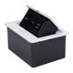 thumbnail image 3 of 2500W Embedded Desktop Socket EU 2Pin 2 USB Waterproof Concealed Up Socket Outlet AC250V 16A, 3 of 5