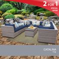 thumbnail image 2 of Catalina 11 Piece Outdoor Wicker Patio Furniture Set 11a, 2 of 7