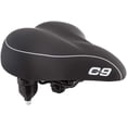 thumbnail image 1 of Sunlite Cloud-9 Bicycle Suspension Cruiser Saddle, Cruiser Gel, Tri-Color Black, 1 of 3
