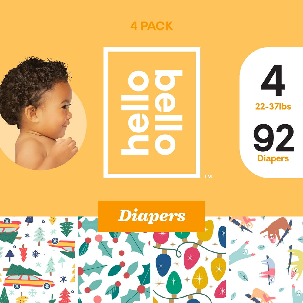 Hello Bello Diapers Winter 2019 Variety Pack Evergreen Dreams