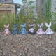 thumbnail image 3 of Adornos de gato para meditación con postura sentada, decoración creativa para el hogar y el jardín, artesanías de resina, 3 of 6