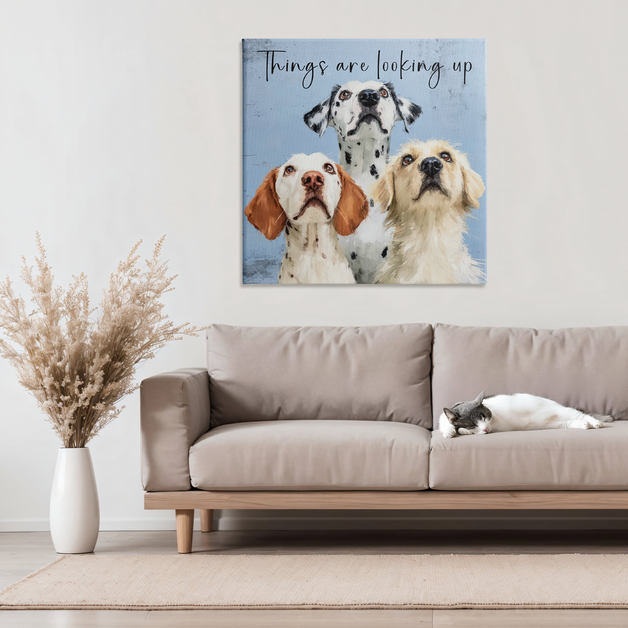 Stupell Industries Things Are Looking Up Canvas Wall Art, design by Kim Curinga