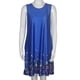 thumbnail image 1 of Minnieouse Vestido Cuello Hasta La Rodilla Vestido Mujer Estampado Ropa Vestidos Azul S Minnieouse AP002066-33, 1 of 1
