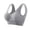 Gray#01, variant on Otntypg Plus Size Sports Bra for Women Anti-Sagging Seamless Bras Wirefree Yoga Bra with Removable Pads Push Up Wire Free Everyday Full Coverage Comfortable Liftup Underwear Bras