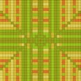 thumbnail image 1 of Ahgly Company Machine Washable Indoor Square Transitional Dark Golden Rod Brown Area Rugs, 4' Square, 1 of 7