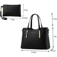 thumbnail image 4 of Purses and Handbags for Womens Satchel Shoulder Tote Bags Wallets Top-Handle Bags Crossbody Bags, 4 of 6
