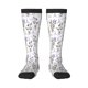 thumbnail image 1 of Fotbe Lavender Flowers Calcetas Divertidas Estampadas para Hombre y Mujer, Calcetas de Algodón hasta la Rodilla para Caminar, Correr, Enfermería y Embarazo, 1 of 6