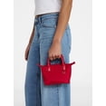 thumbnail image 6 of No Boundaries Women's Mini Tote Crossbody Bag, Red, 6 of 7