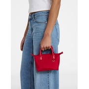 No Boundaries Womens Mini Tote Crossbody Bag, Red